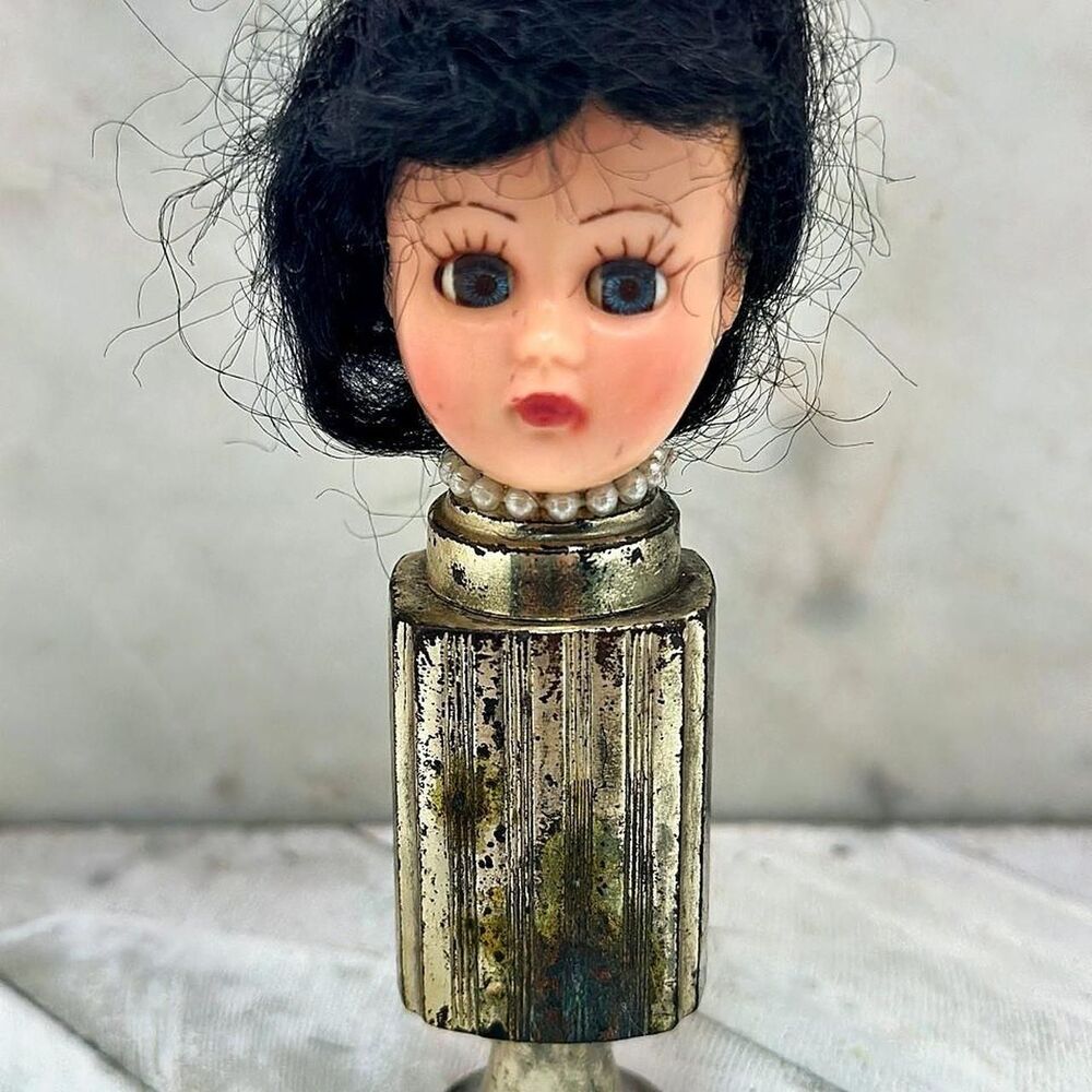 OOAK Vintage Assemblage Doll Art – "Deco Dorothy" Altered Art Sculpture